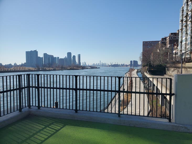 View Looking South From East River Roundabout, Upper East Side, Manhattan, March 11, 2025