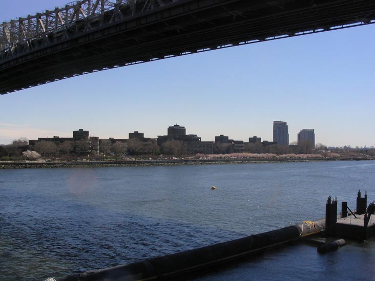 Roosevelt Island From East River Roundabout, Upper East Side, Manhattan, April 15, 2004