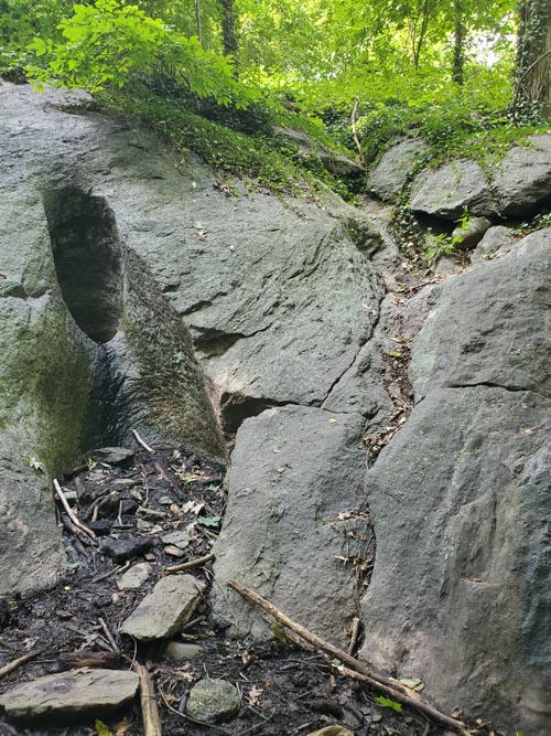 Glacial Pothole, Inwood Hill Park, Inwood, Upper Manhattan, September 8, 2024