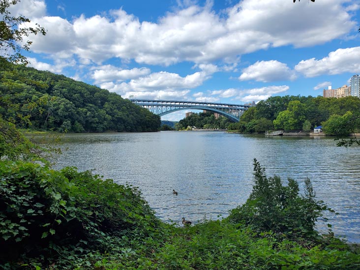 Henry Hudson Bridge From Inwood Hill Park, Inwood, Upper Manhattan, September 8, 2024