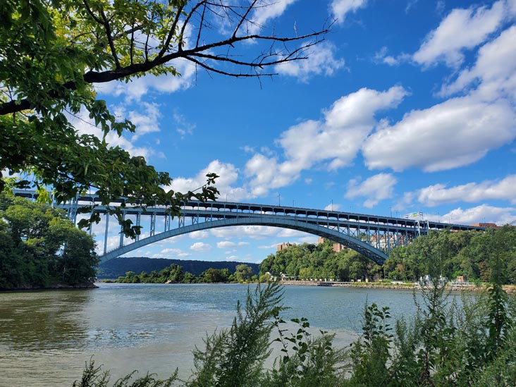 Henry Hudson Bridge From Inwood Hill Park, Inwood, Upper Manhattan, September 8, 2024