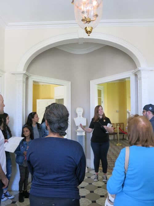 Foyer, Hamilton Grange, St. Nicholas Park, Hamilton Heights, Upper Manhattan, April 24, 2016