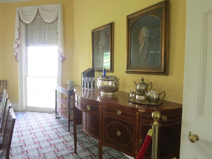 Dining Room, Hamilton Grange, St. Nicholas Park, Hamilton Heights, Upper Manhattan, April 24, 2016