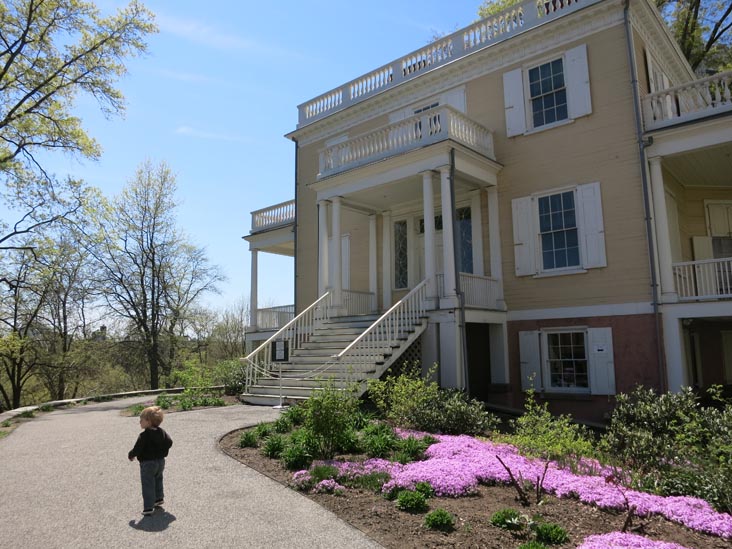 Hamilton Grange, St. Nicholas Park, Hamilton Heights, Upper Manhattan, April 24, 2016