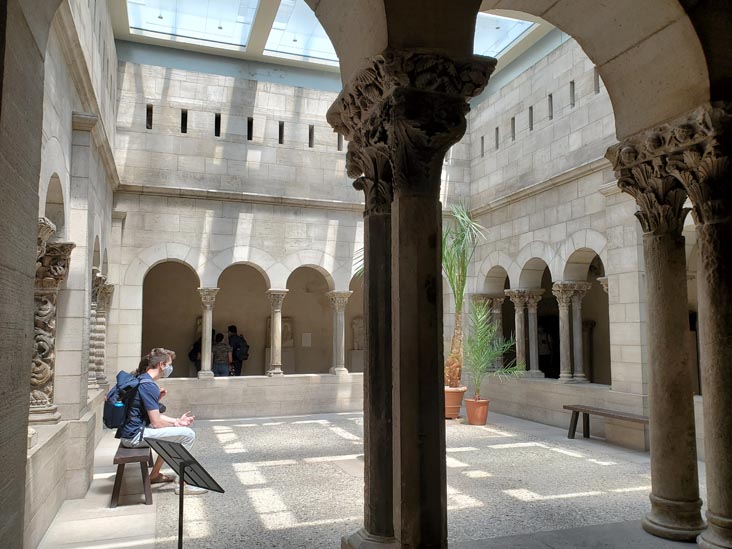 The Cloisters, Fort Tryon Park, Washington Heights, Upper Manhattan, July 17, 2021