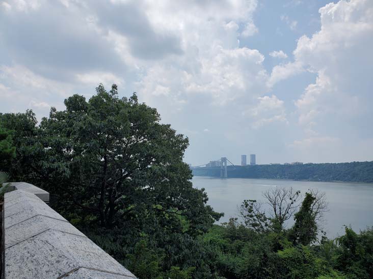 Hudson River From The Cloisters, Fort Tryon Park, Washington Heights, Upper Manhattan, July 17, 2021