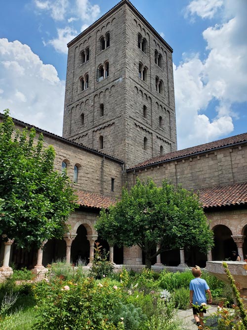 The Cloisters, Fort Tryon Park, Washington Heights, Upper Manhattan, July 17, 2021