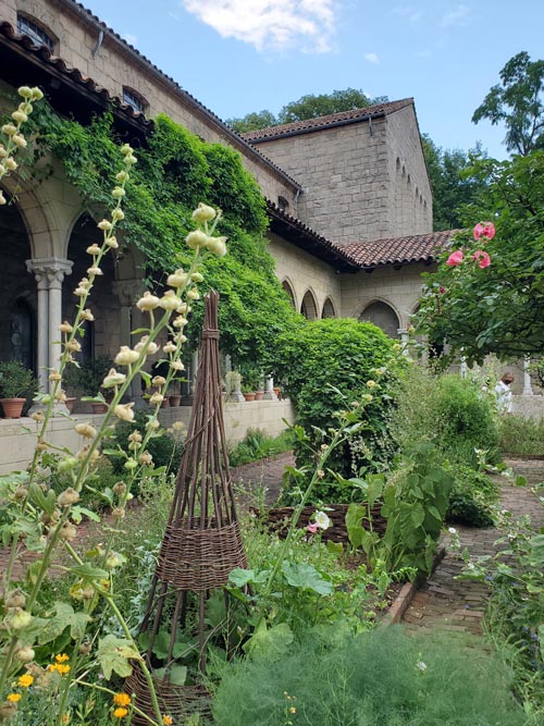 The Cloisters, Fort Tryon Park, Washington Heights, Upper Manhattan, July 17, 2021