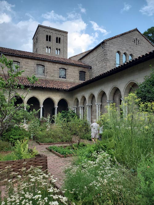 The Cloisters, Fort Tryon Park, Washington Heights, Upper Manhattan, July 17, 2021