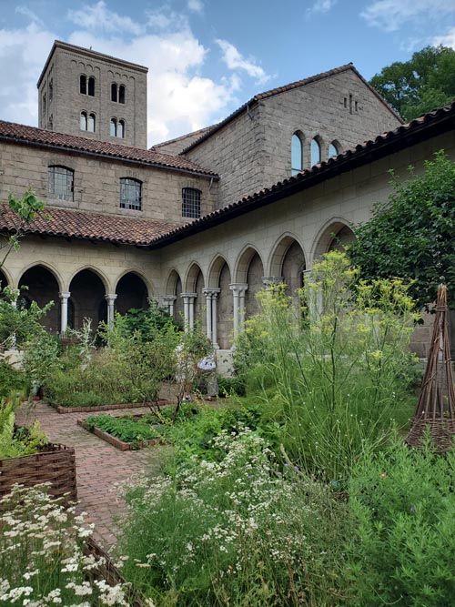 The Cloisters, Fort Tryon Park, Washington Heights, Upper Manhattan, July 17, 2021