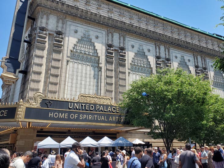 United Palace, 4140 Broadway, Washington Heights, Upper Manhattan, June 26, 2022