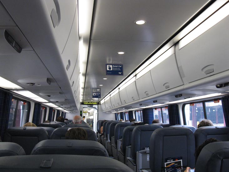 Amtrak Train 2259 From Boston South Station To New York Penn Station, July 25, 2010