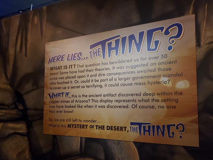 The Thing?, Cochise County, Arizona, February 21, 2024