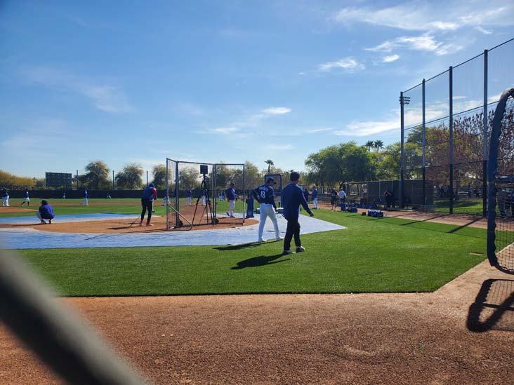 Yoshinobu Yamamoto, Dodgers Training, Camelback Ranch, Glendale, Arizona, February 19, 2025