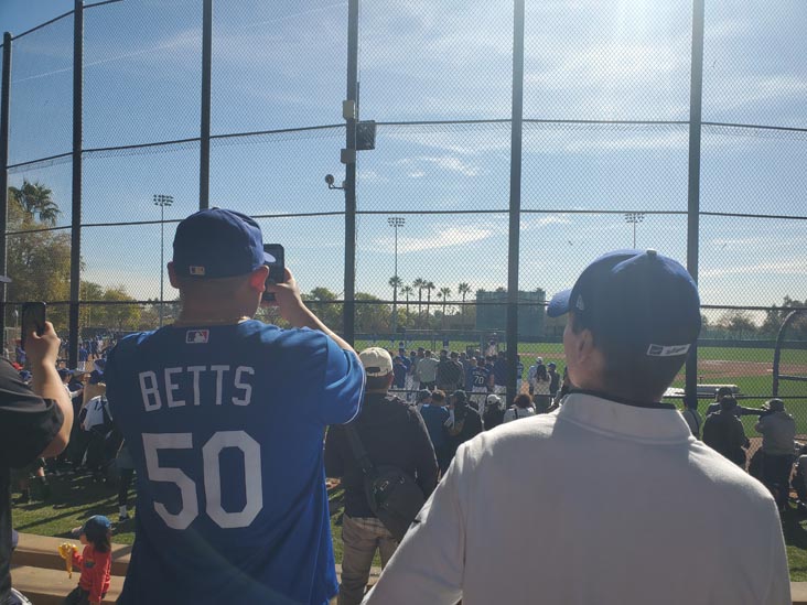 Dodgers Training, Camelback Ranch, Glendale, Arizona, February 19, 2025