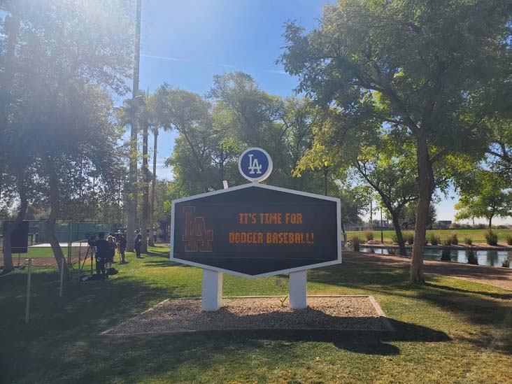 Dodgers Fields, Camelback Ranch, Glendale, Arizona, February 19, 2025