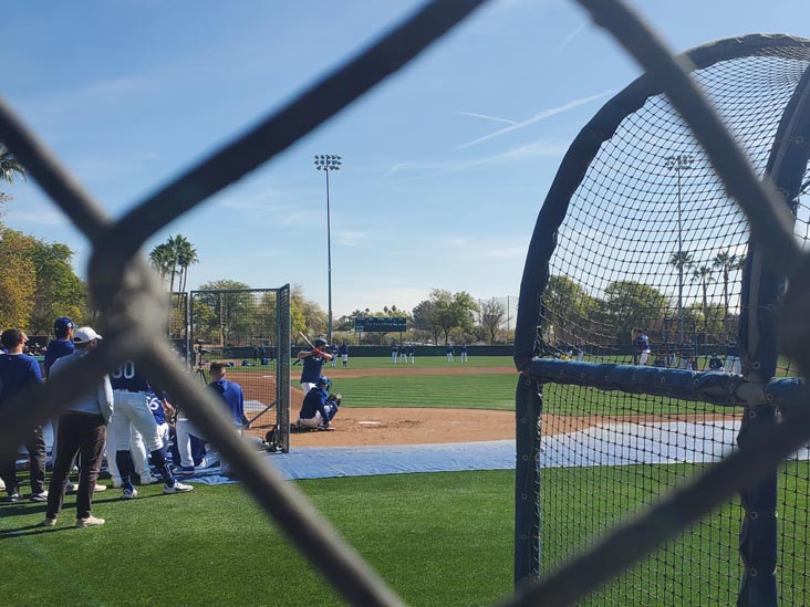 Roki Sasaki, Dodgers Training, Camelback Ranch, Glendale, Arizona, February 19, 2025