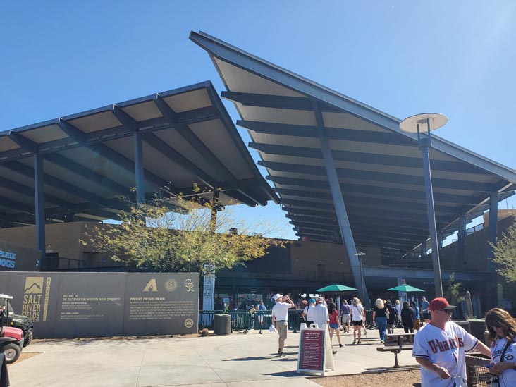 Salt River Fields at Talking Stick, 7555 North Pima Road, Scottsdale, Arizona, February 21, 2025