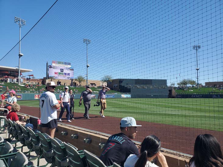 Salt River Fields at Talking Stick, Scottsdale, Arizona, February 21, 2025