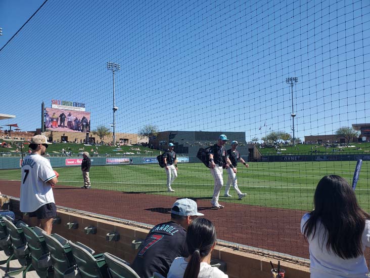 Salt River Fields at Talking Stick, Scottsdale, Arizona, February 21, 2025