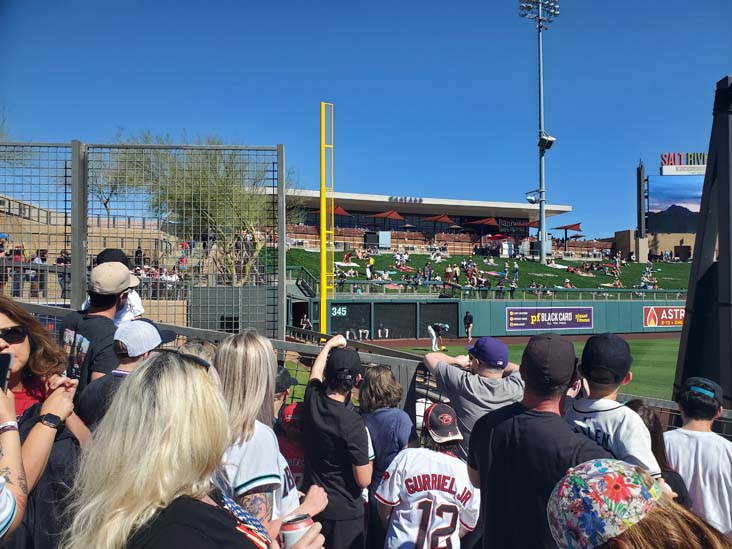 Salt River Fields at Talking Stick, Scottsdale, Arizona, February 21, 2025