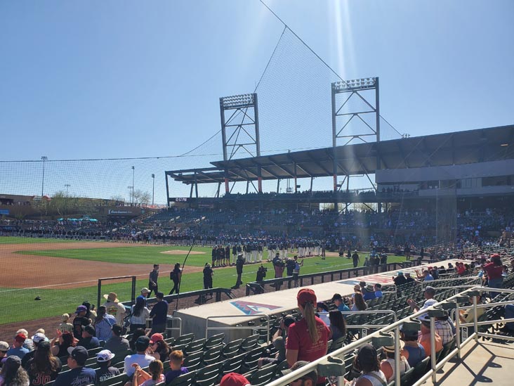 Pregame, Arizona Diamondbacks vs. Colorado Rockies, Salt River Fields at Talking Stick, Scottsdale, Arizona, February 21, 2025