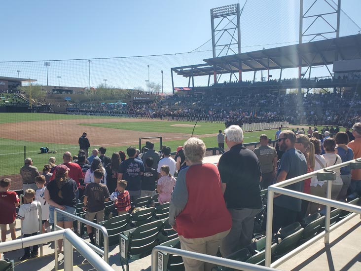 Pregame, Arizona Diamondbacks vs. Colorado Rockies, Salt River Fields at Talking Stick, Scottsdale, Arizona, February 21, 2025