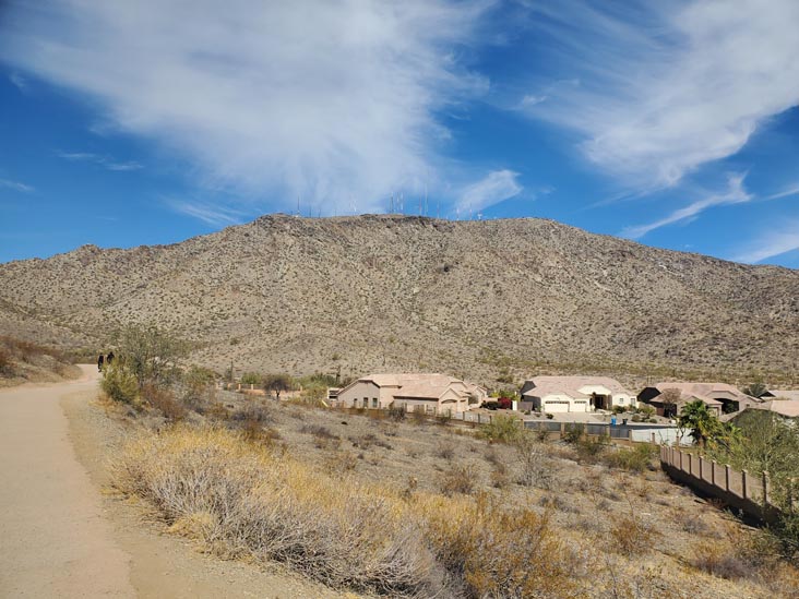 Telegraph Pass Trail, South Mountain Park & Preserve, Phoenix, Arizona, February 20, 2025