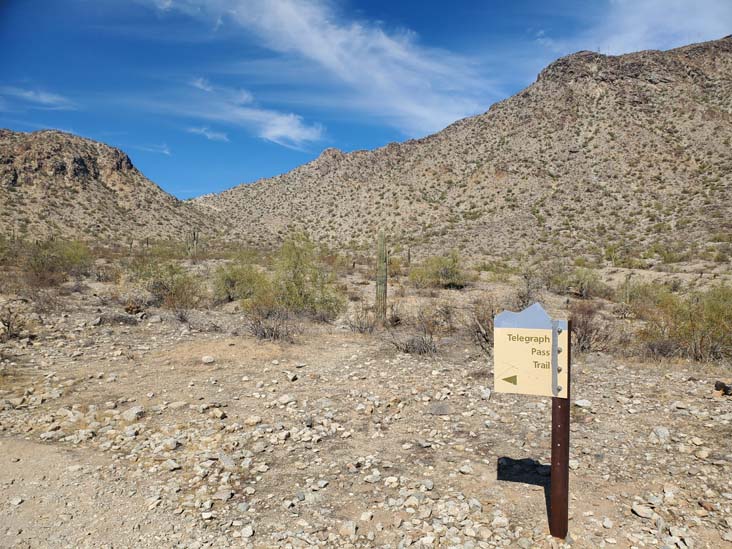 Telegraph Pass Trail, South Mountain Park & Preserve, Phoenix, Arizona, February 20, 2025