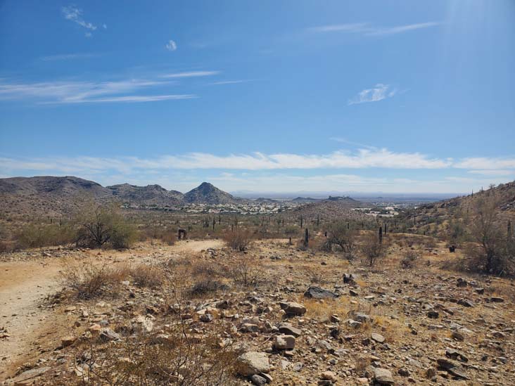 Telegraph Pass Trail, South Mountain Park & Preserve, Phoenix, Arizona, February 20, 2025