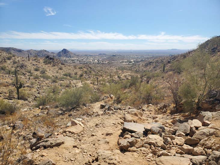 Telegraph Pass Trail, South Mountain Park & Preserve, Phoenix, Arizona, February 20, 2025