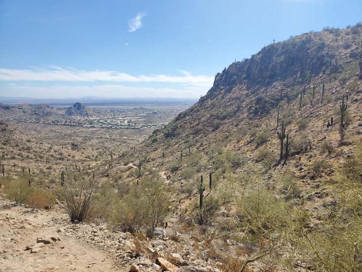 Telegraph Pass Trail, South Mountain Park & Preserve, Phoenix, Arizona, February 20, 2025