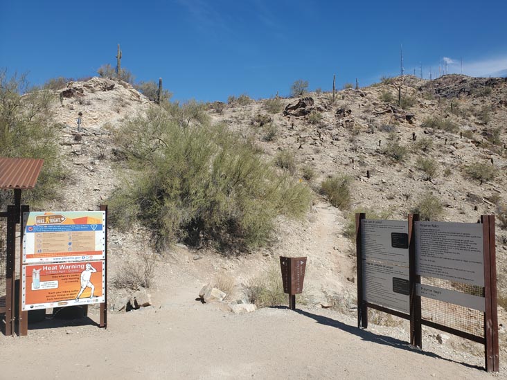 Telegraph Pass Trail, South Mountain Park & Preserve, Phoenix, Arizona, February 20, 2025