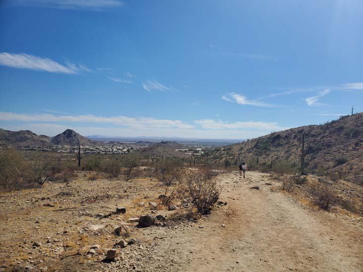 Telegraph Pass Trail, South Mountain Park & Preserve, Phoenix, Arizona, February 20, 2025