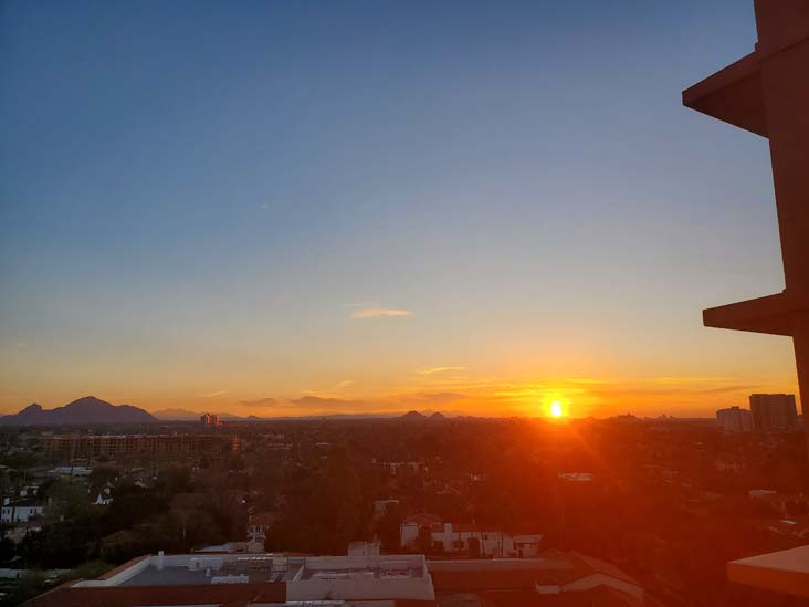 Sunrise, Phoenix, Arizona, February 17, 2024, 7:15 a.m.