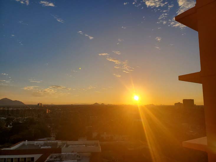 Sunrise, Phoenix, Arizona, February 18, 2024, 7:24 a.m.