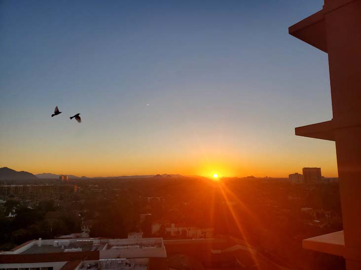 Sunrise, Phoenix, Arizona, February 19, 2024, 7:14 a.m.