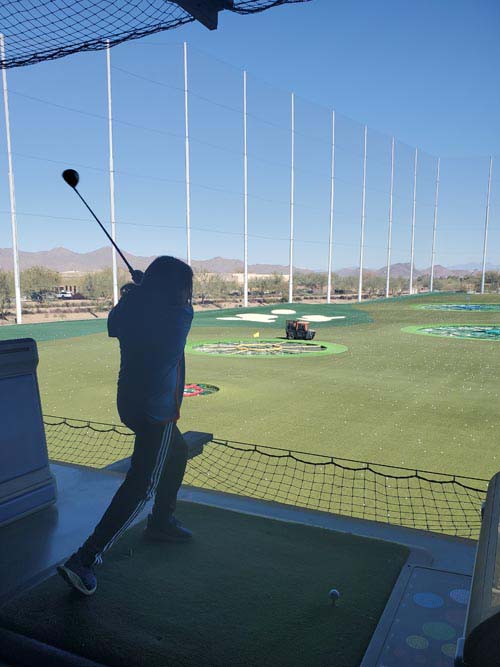 Bay 219, Topgolf, Scottsdale, Arizona, February 18, 2025