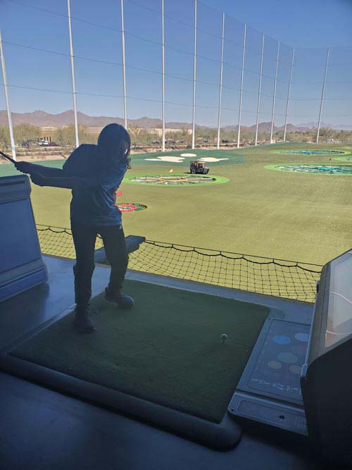 Bay 219, Topgolf, Scottsdale, Arizona, February 18, 2025