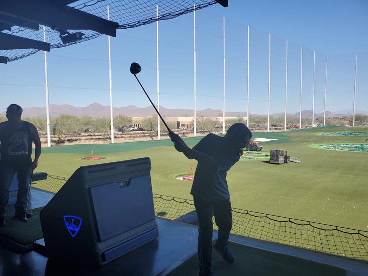 Bay 219, Topgolf, Scottsdale, Arizona, February 18, 2025