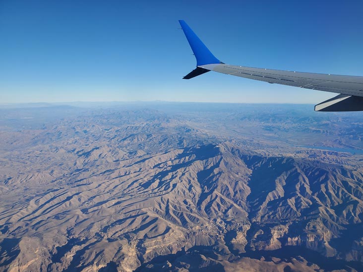 San Francisco Peaks From United Airlines Flight 716, Arizona, February 22, 2025