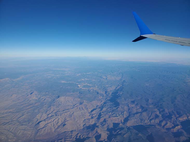 San Francisco Peaks From United Airlines Flight 716, Arizona, February 22, 2025