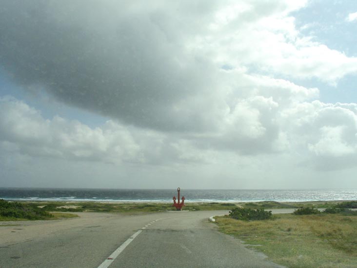 Anchor Near Seagrape Beach, Outside Boca Grandi, Aruba