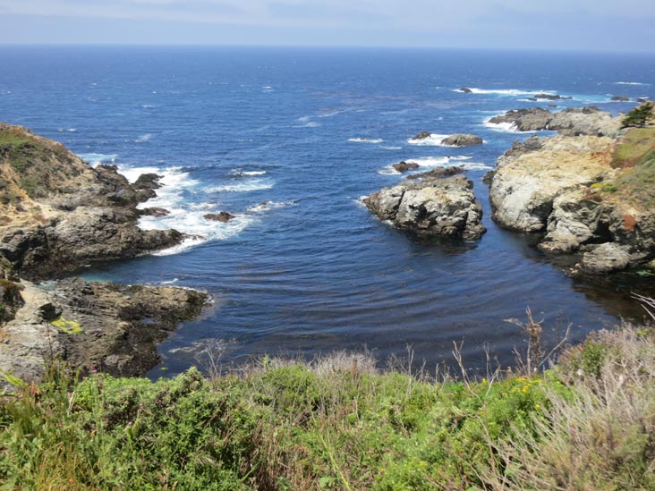 Overlook North of Bixby Creek Bridge, Highway 1 South of Carmel ...