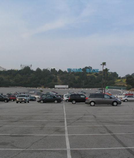 Parking Lot, Dodger Stadium, Los Angeles, California