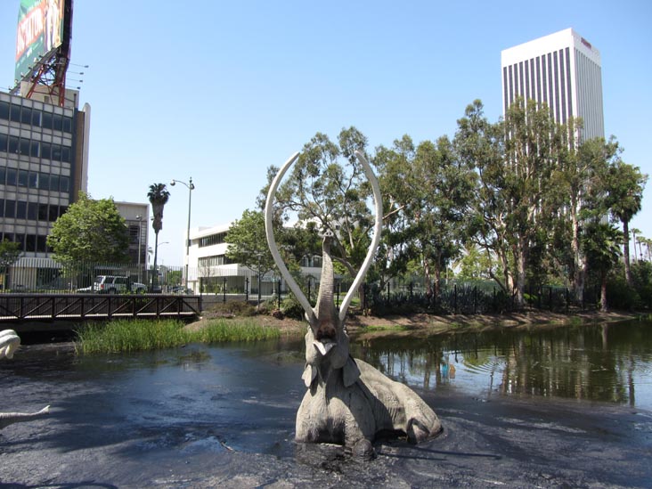 La Brea Tar Pits, Hancock Park, Los Angeles, California