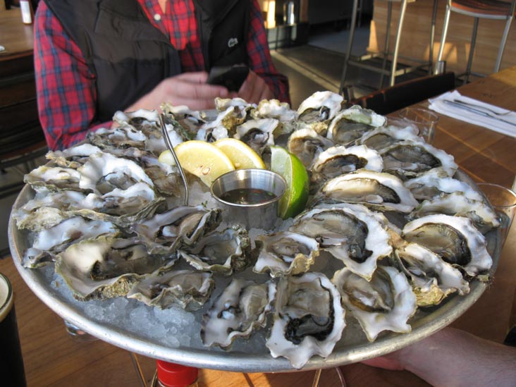 Happy Hour Oysters, Hog Island Oyster Company Napa Oyster Bar, Oxbow Public Market, 610 First Street, Napa, California