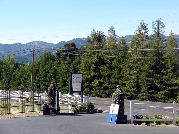 St. Clement Vineyards, 2867 St. Helena Highway North, St. Helena, California