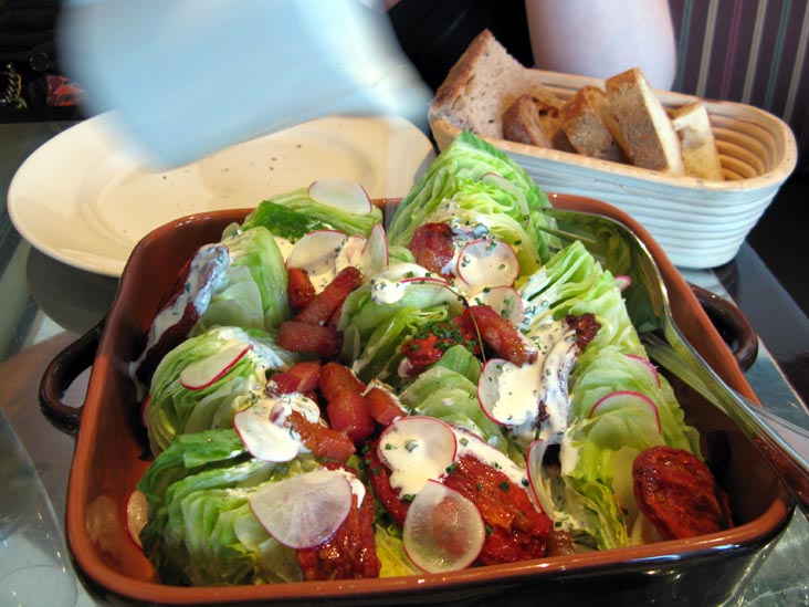 Baby Iceberg Wedge Salad, Ad Hoc, 6476 Washington Street, Yountville, California