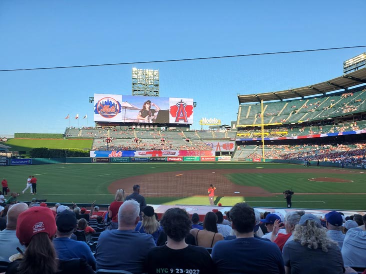 Angels vs. Mets, Angel Stadium, Anaheim, California, August 3, 2024